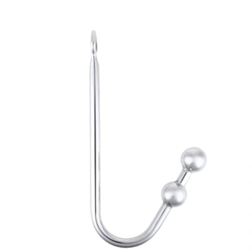 Hook Stainless Anal Balls Two 4417 Pleasurable Steel 0811